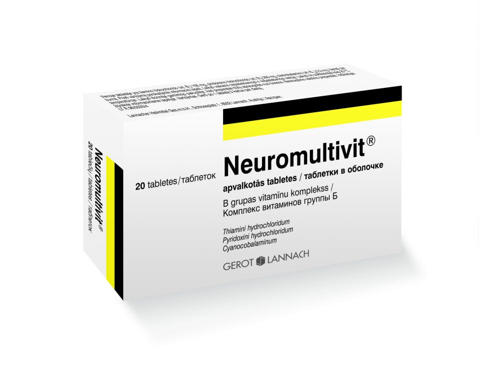 Neuromultivit tabletes
