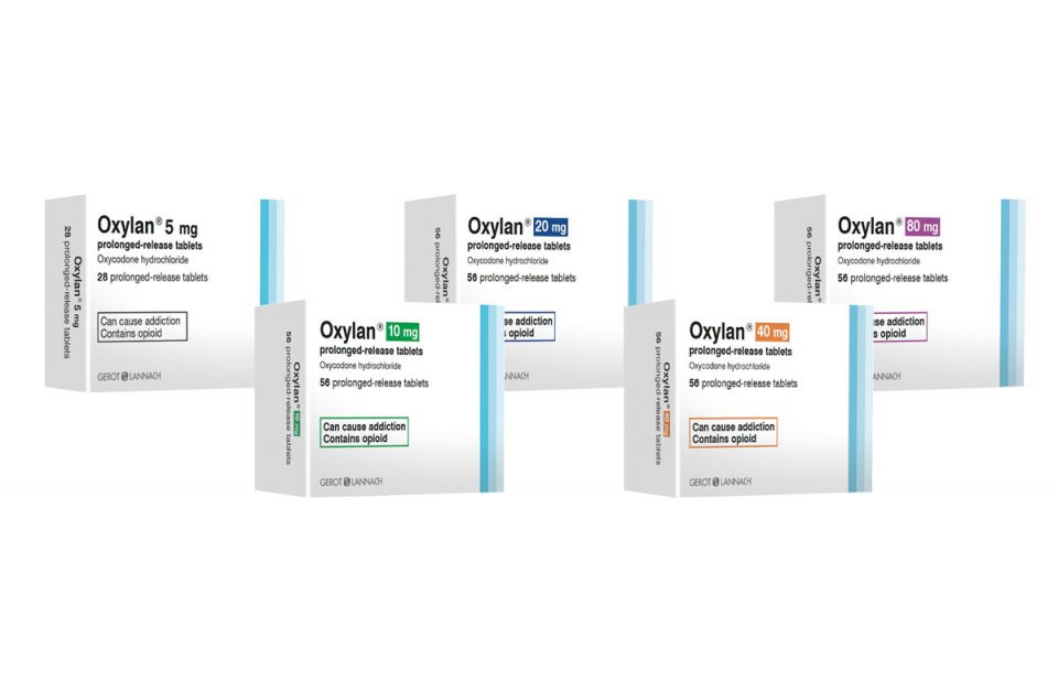 Oxylan (oxycodone hydrochloride) prolonged-release tablets®