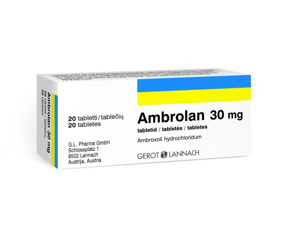 Ambrolan 30 mg tabletes